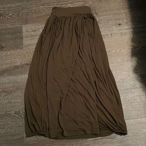 Garnet Hill maxi skirt